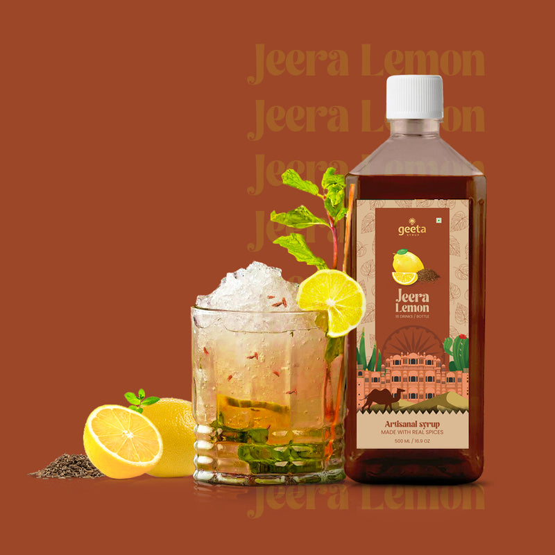 Discover the Unique Blend of Geeta Syrup's Jeera Lemon Flavor